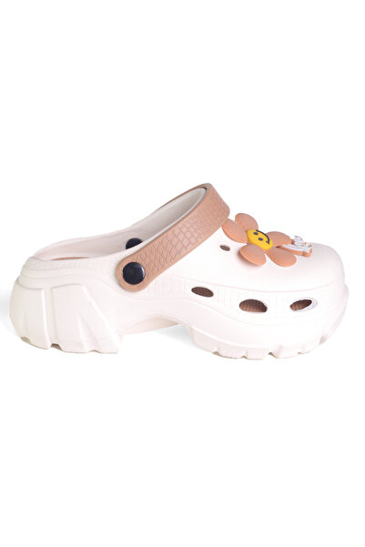 ELİT SHOES شبشب نسائي تشريحي - هيكل خفيف الوزن، نعل داخلي مزين بالزهور، يمكن ...