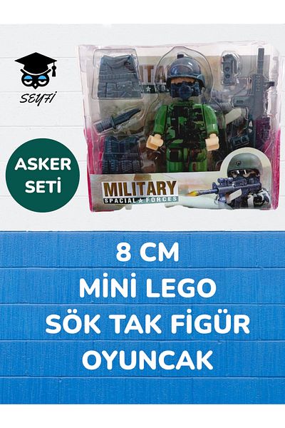 SEYFİKİRTASİYE لعبة شخصية ليغو صغيرة مقاس 8 سم