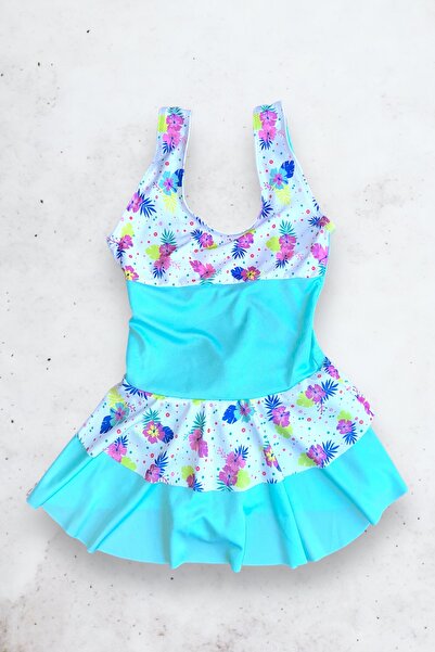 Nilmay mayo Kız Çocuk Elbiseli Mayo