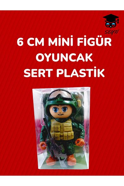SEYFİKİRTASİYE 6 CM Mini Figure Toy - Hard Plastic