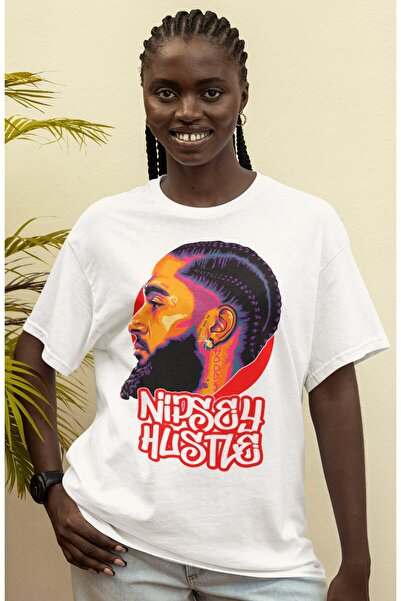 Fuddy Moda Μπλουζάκι Nipsey Hussle Printed Unisex Oversize