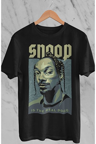Fuddy Moda Snoop Dogg Štampano Unisex Oversize kroj Majica - Serija Rapperi