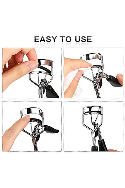 OTWO 6-Piece Black Eyelash Curling Machine Refill