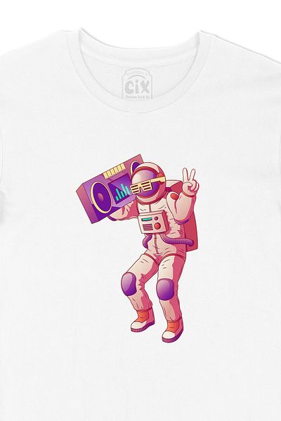 Cix Tricou astronaut dansator