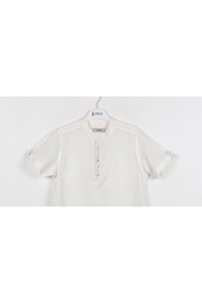 incity Boy's Judge Collar Button Detailed Shirt