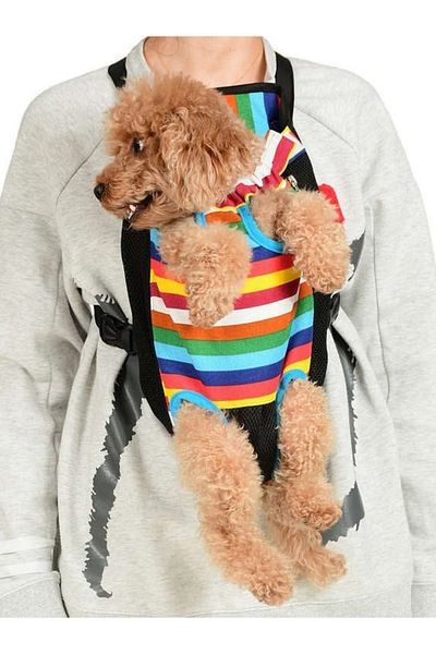 Petza Rainbow Cat Carrying Baby Carrier - Dog Collar