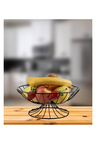 nilşah Tek Katlı Metal Meyvelik Standı