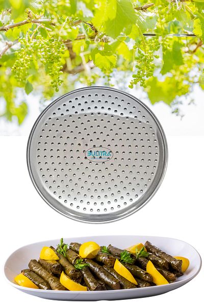 BULİTRA Su Armatürleri Wrap Fountain Pot Lid Anti-Stick Leaf Wrap Cooking Apparatus (22 Cm)