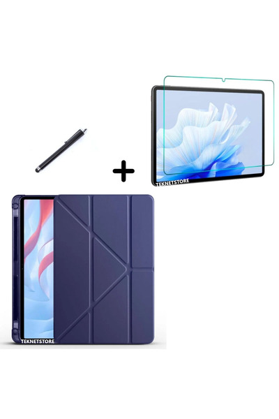 TEKNETSTORE Honor Pad X9 11.5 İnç Uyumlu Kalem Bölmeli Standlı Silikon Kılıf ...
