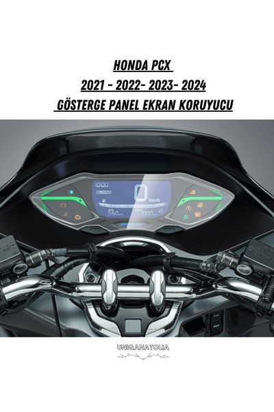 UniqAnatolia Honda Pcx 2021 2022 2023 2024 Gösterge Panel Uyumlu Nano Ekran K...