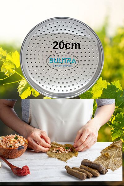 BULİTRA Su Armatürleri Wrap Stuffed Pot Cover Anti-Stick Leaf Wrap Cooking Apparatus (20 cm)