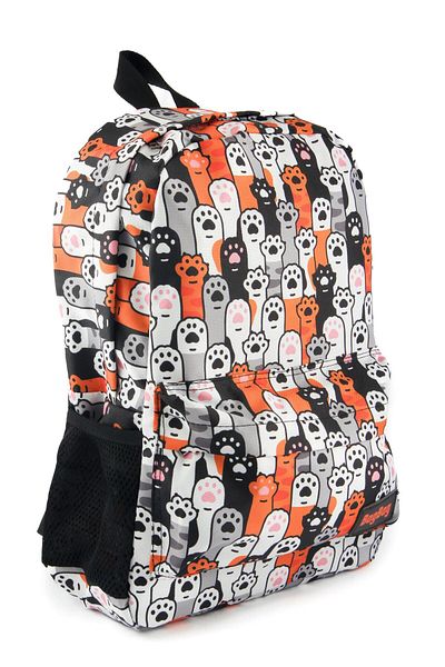 AlpCollection Rucsac unisex pentru utilizare zilnică și școală cu model labe