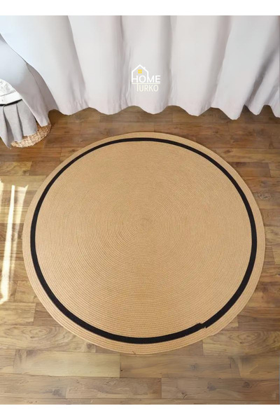 HomeTurko Jüt Paspas, Kilim, Halı, Kapı Önü Paspas, Yuvarlak Paspas, Mutfak P...