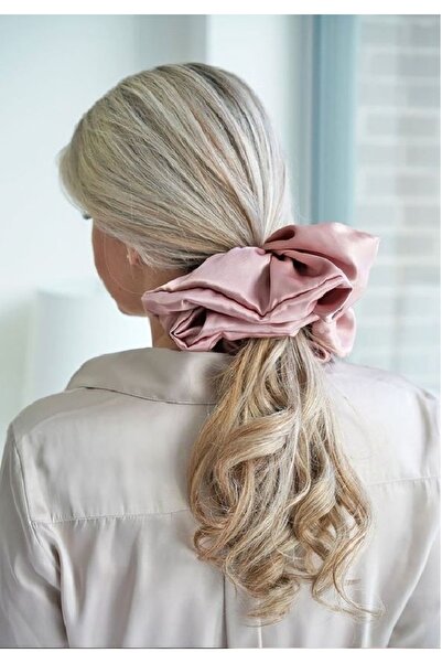 Atılgan Grp Luxury Silk Satin XXL Scrunchie - Η μεγαλύτερη χειροποίητη αγκράφα Bagel
