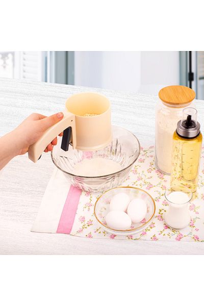 SOFTHOM Set of 2 Flour Sieve and Tea Strainer