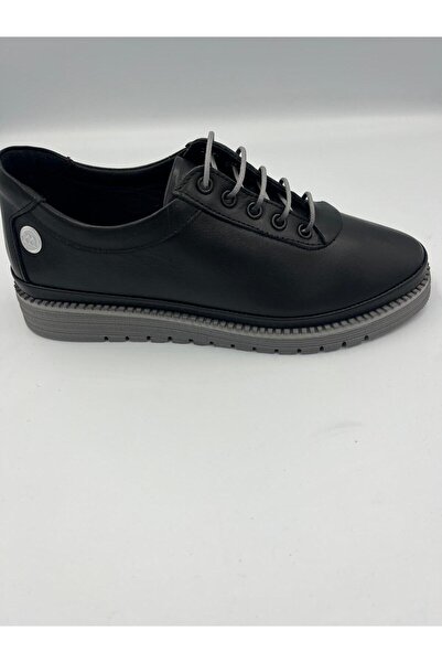 Mammamia kadın günlük deri rahat ayakkabı