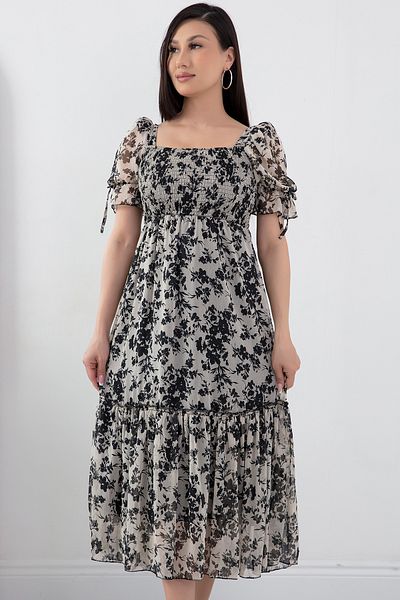 PULLIMM Rochie din șifon cu mânecă scurtă - Gipeli, GRS3404