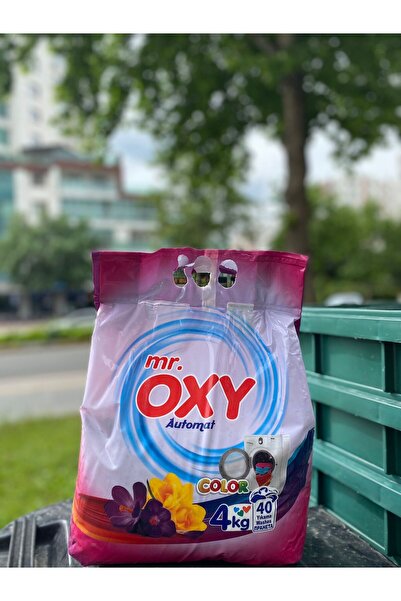 Oxy ÇAMAŞIR MAKİNESİ DETERJANI RENKLİ MR.OXY 4 KG