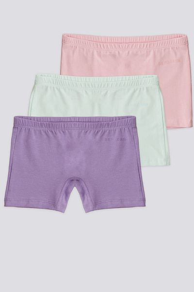 U.S. Polo Assn. Girl's Green Boxers