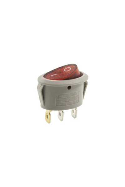 Motorobit RS601 Oval Işıklı OnOff Anahtar 3 Pin