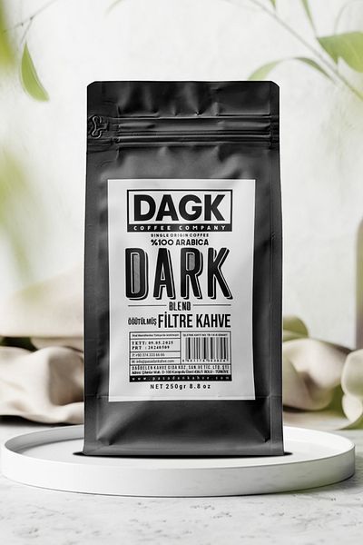 Dagk Filter Coffee DARK Blend 250g (Melted)