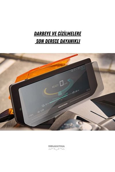 UniqAnatolia BMW CE 04 Motorcycle - 10.25 inch Digital Instrument, Nano Screen Protector