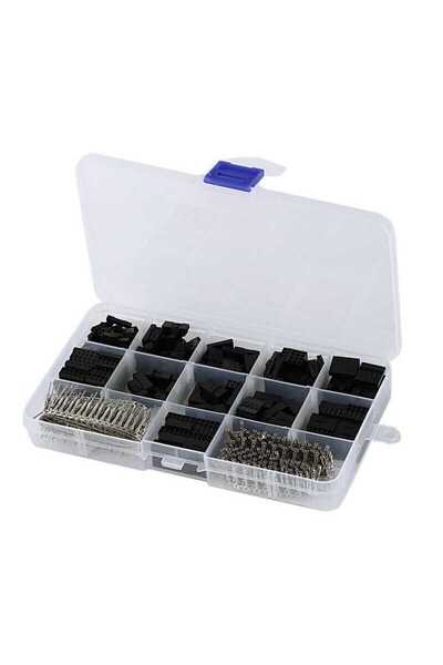 Genel Markalar 620 Adet 2.54mm Dupont Konnektör Kiti