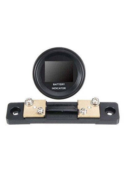 Motorobit 5-100V 100A Akü - Lityum Pil Voltaj Akım Kapasite Göstergesi