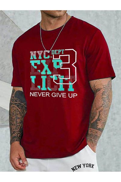 Medinenur NYC Printed Unisex Crew Neck T-Shirt