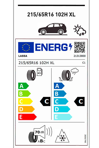 Lassa 215/65R16 102H XL MULTIWAYS 2