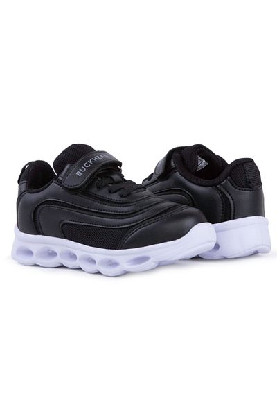 BUCKHEAD Lexi 4309 Black Lighted Children's Sports Shoes