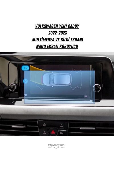 UniqAnatolia Volkswagen Caddy 2022-2023 Multimedia Nano Screen Protector