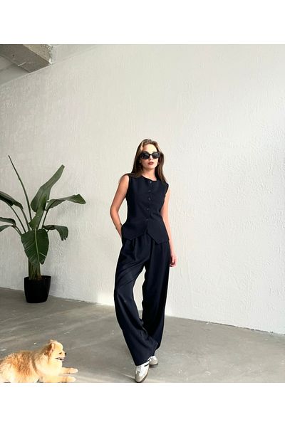 OzBeauty Black Vest