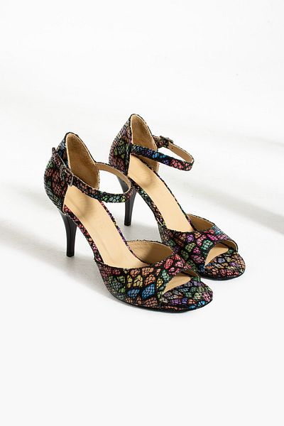 Volare Shoes Women's Tango Dance Shoes Handmade with Suede Leather Base
