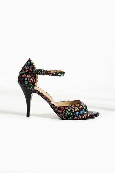 Volare Shoes Women's Tango Dance Shoes Handmade with Suede Leather Base