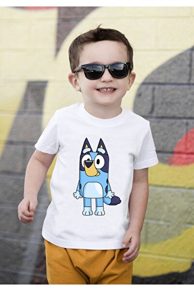 venüsdijital ΜΠΛΕ ΣΧΕΔΙΟ ΠΑΙΔΙΚΟ T-SHIRT