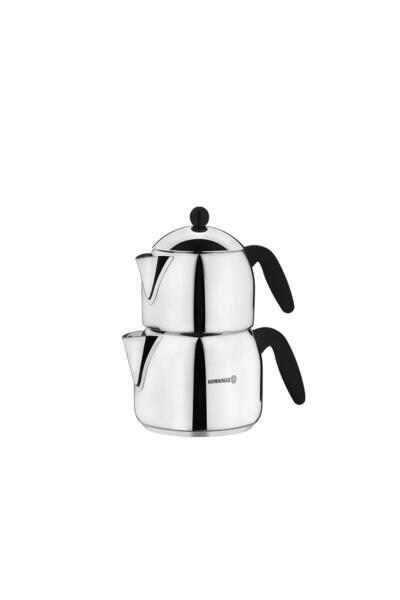 KORKMAZ Maxi Çaydanlık Takımı 3.2LT =İNDÜKSİYON TABANLI=