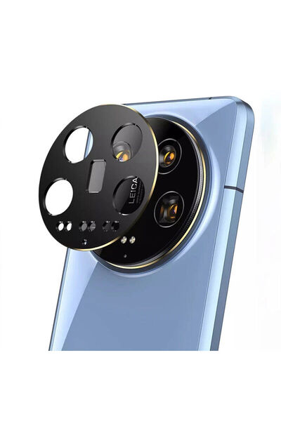 corcishop Xiaomi Mi 14 Ultra Uyumlu Kamera Lens Koruyucu Camı Siyah Çerceveli...