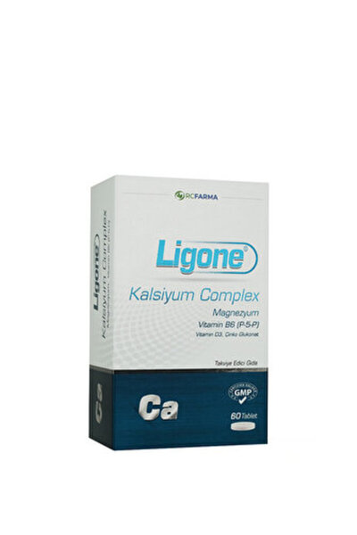 Ligone Kalsiyum Complex Mineral 60 Tablet ( 2 ADET )