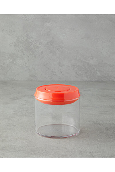 English Home Zest Glass Cam Vakumlu Kavanoz Turuncu