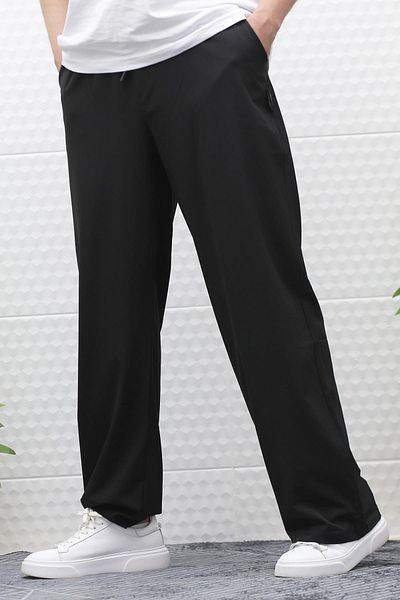 WAFRA Men's Baggy Pants Leg Velcro Parachute Fabric