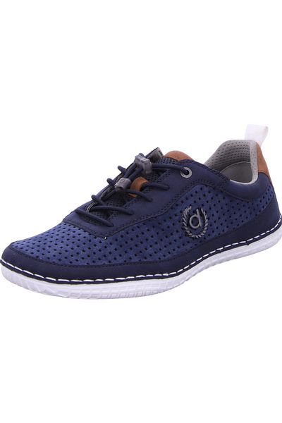 BUGATTI Schnürschuh blau