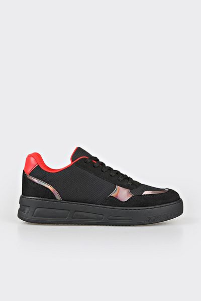 Elle Shoes Women's Black Sneakers RINTARA