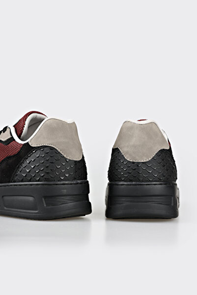 Elle Shoes Bordo Kadın Sneaker GINTO