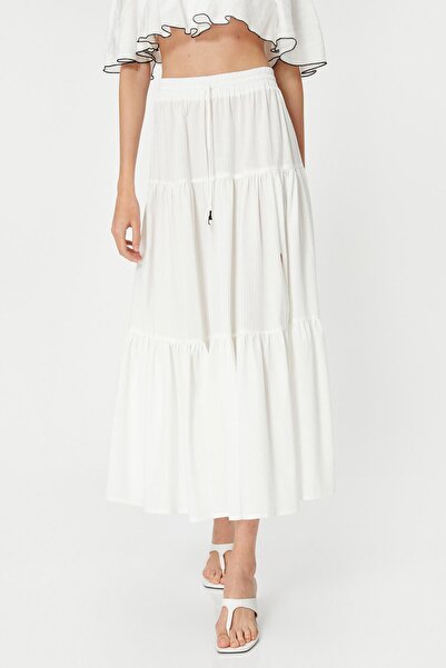 Koton Fehér női szoknya 3SAK70185EW