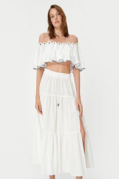 Koton Fehér női szoknya 3SAK70185EW