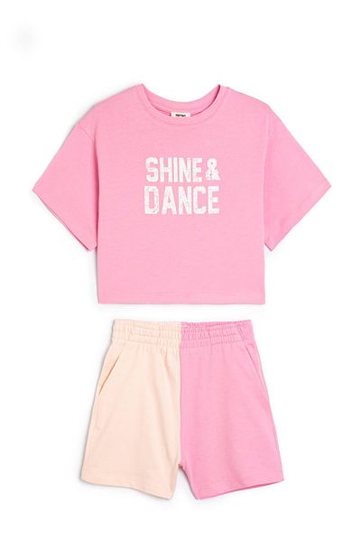 Koton Kids Pink Girl's Under-Upper Set 4SKG10179AK
