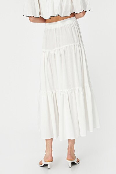 Koton Fehér női szoknya 3SAK70185EW