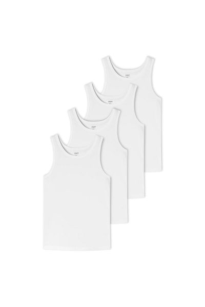 uncover by Schiesser Herren Unterhemd 4er Pack - Serie &quot;Uncover&quot;, Rundhals