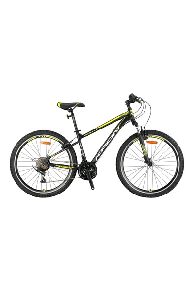 Kron VORTEX 4.0 - 26" MTB - 16' - 21 Vites - V.B. - Mat Siyah-Gri/Neon Sarı  ...